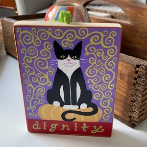 Tuxedo cat decor (1a)